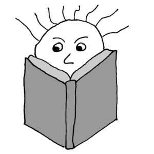 Purpose of fiction -- Illustration by Börkur Sigurbjörnsson