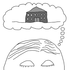 Forward thinking -- Illustration by Börkur Sigurbjörnsson