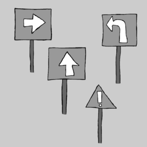 Where do we go from here? - Illustration by Börkur Sigurbjörnsson